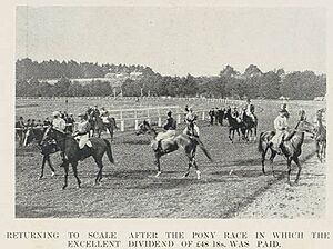 A Winter meeting at Takapuna Jockey Club