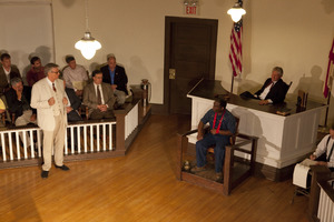 A scene from the play "To Kill A Mockingbird," performed in Monroeville, Alabama LCCN2010638538