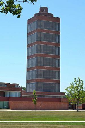 Administration Building and Research Tower; Johnson Wax Headquarters; Racine, Wisconsin; June 9, 2012