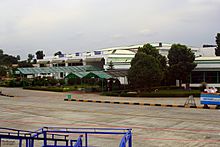 Agartala airport from the apron