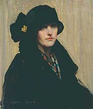 Agnes Goodsir 1864-1939 selfportrait