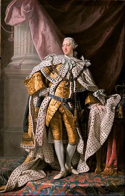 Allan Ramsay - King George III in coronation robes - Google Art Project