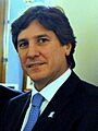 Amado Boudou, 2009-07-08, en Casa Rosada (Buenos Aires)
