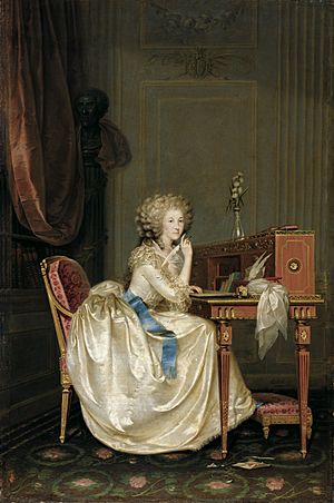 Anton Hickel - Porträt der Prinzessin Marie-Thérèse-Louise de Lamballe (Liechtenstein Museum, Vienna)