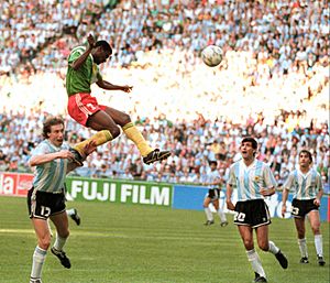 Argentina v cameroon 1990