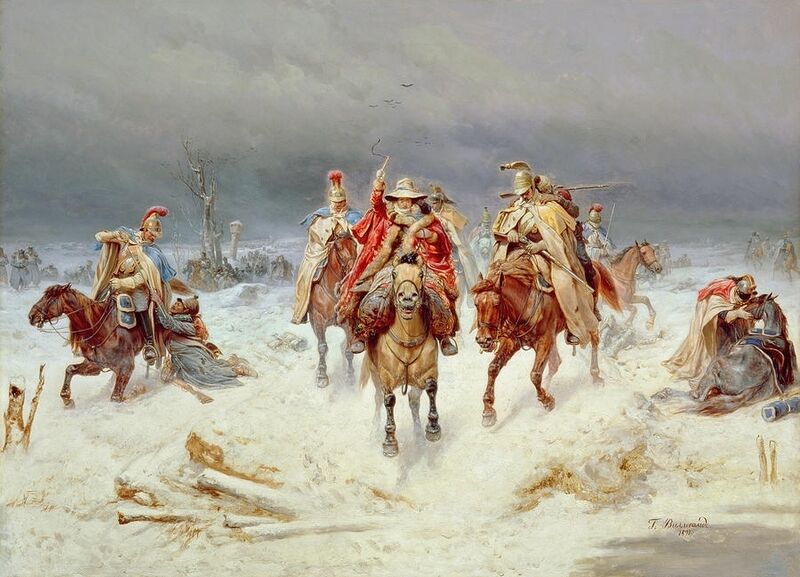 B. Willewalde-Crossing the Berezina in 1812