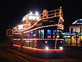 Blackpool Trawler Illuminated Tram