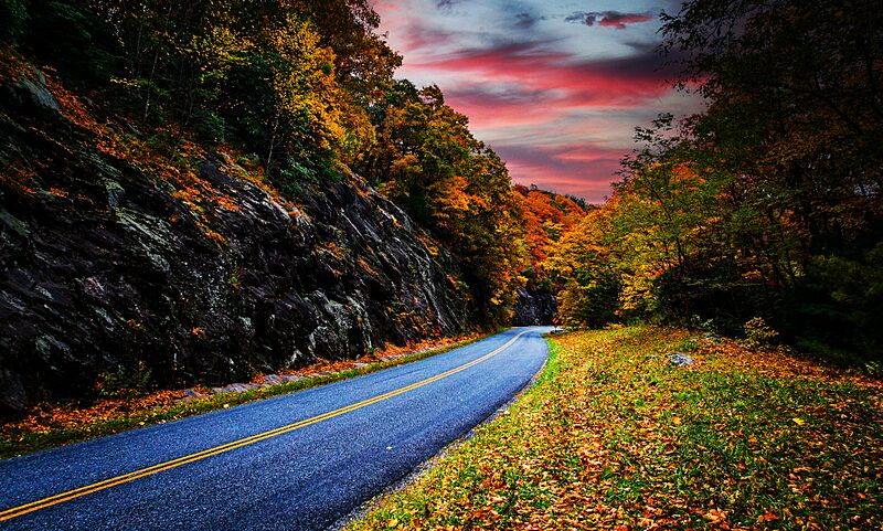 BlueRidgeParkwayIceRock