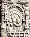 Bodh Gaya railing adoration of the wheel of the Law