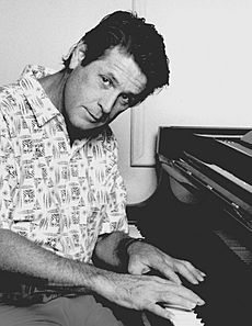 Brian Wilson of the Beach Boys in West Los Angeles 1990 photographed by Ithaka Darin Pappas