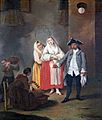 Ca' Rezzonico - La venditrice di frittole - Pietro longhi 1755