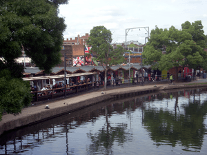 Camden canal market 2009