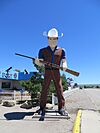 Casino Dude Muffler Man (Rockvale, Montana) 001