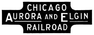 Chicago Aurora and Elgin Railroad logo