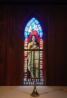 Church of the Holy Sepulchre, Auckland, Lady Chapel Window