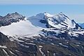 Close up of Sperry Glacier