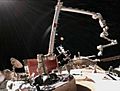Combined robotic arm of Tiangong