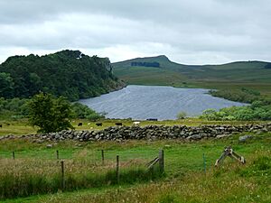 Crag Lough from the east