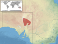 Ctenophorus maculosus distribution
