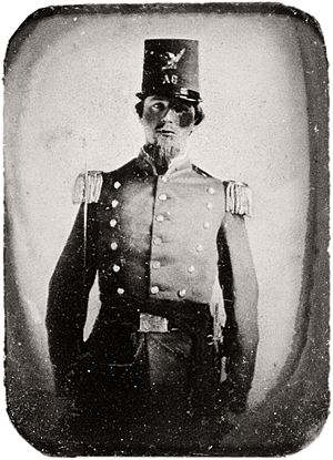 Dandridge McRae, in prewar militia uniform