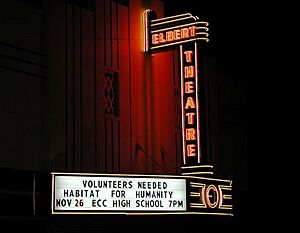 Elberton ga night elbert theatre