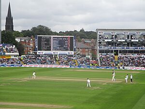England v India day 2 test, Headingley Stadium (26 August 2021) 019