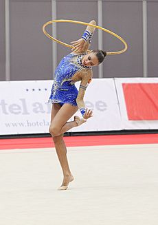 Evgenia Kanaeva RUS Olympiasiegerin