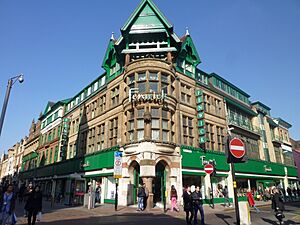 Exterior of Fenwicks Department Store, Market Street, Leicester