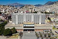 Fachada de la Asamblea Nacional, Quito, 20 de agosto de 2019 - 04