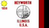 Flag of Heyworth, Illinois