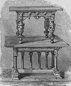 Flemish table 1877