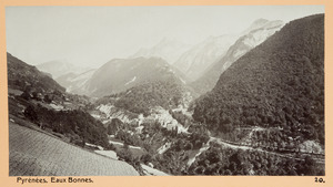 Fotografi av Pyrénées. Eaux-Bonnes - Hallwylska museet - 104676