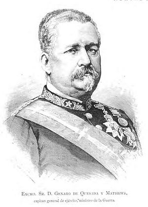 Genaro de Quesada y Mathews, 1884