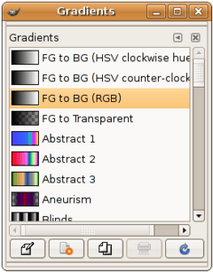 Gimp gradients