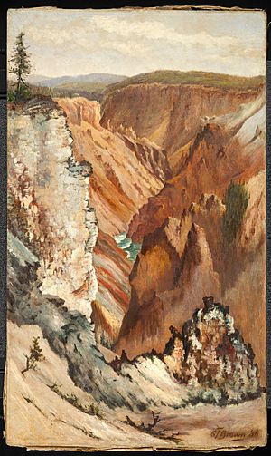 Grafton Tyler Brown, "View of Yosemite Valley", 1886