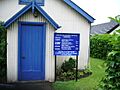 Great Urswick United Reformed Church, Porch and sign - geograph.org.uk - 866342
