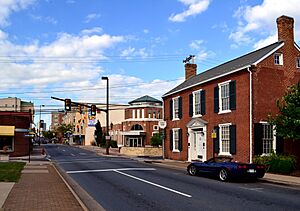 Harrisonburg VA Historic District Bruce and Main St