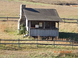 Hillyard Cabin viewed from the front