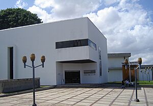 Jesús Soto Museum of Modern Art facade