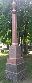 John Ross Robertson grave monument