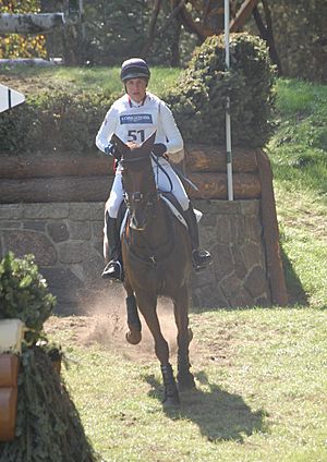 Kristina Cook - Billy the Red - Gelände EM Vielseitigkeit 2019