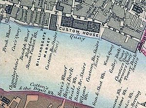 Legal Quays map 1862