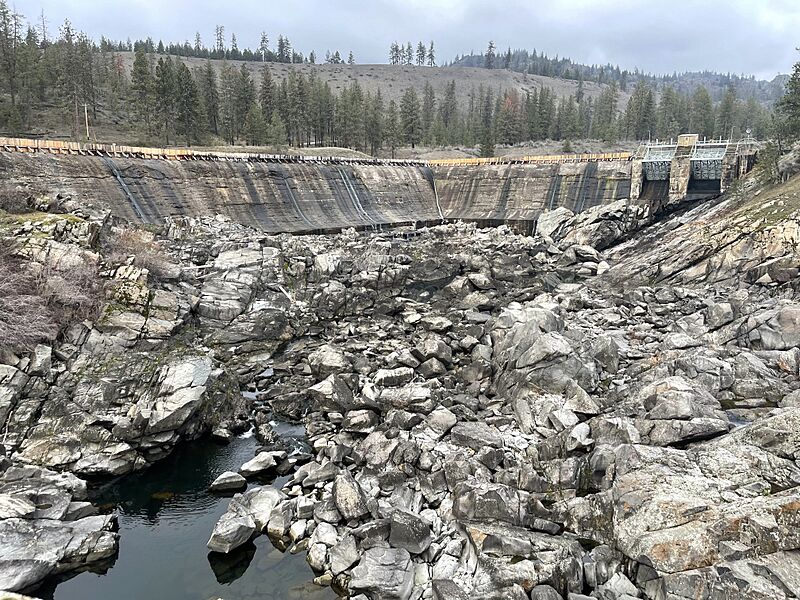 Little Falls Dam Spokane River