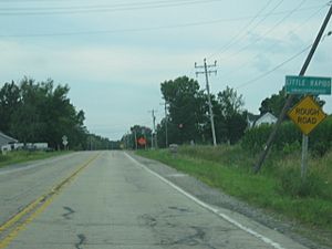 Little Rapids Wisconsin Sign