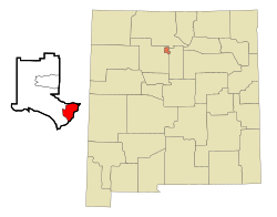 Location of White Rock, New Mexico