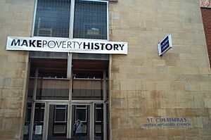 Make Poverty History St Columbas Oxford 20050703