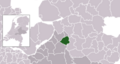 Map - NL - Municipality code 0246 (2009)