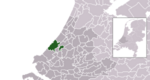 Location of The Hague