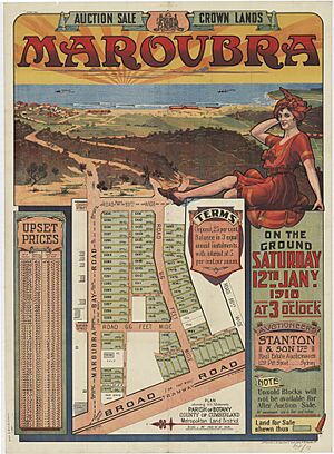 Maroubra Subdivision Plan 1918