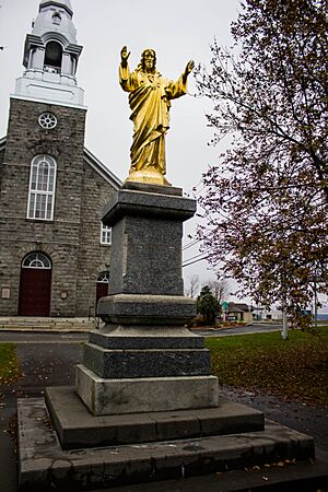Monument du Sacré-Coeur - Église de Saint-Éphrem-de-Beauce